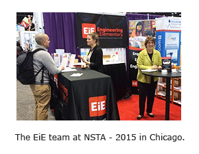 The EiE team at NSTA - 2015 in Chicago.