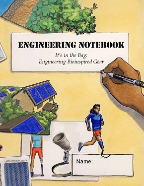Youth record their data in this Engineering Everywhere: Bioinspired Gear engineer's notebook.