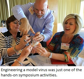 Designing a model virus, part of an EiE Engineering Everywhere activity