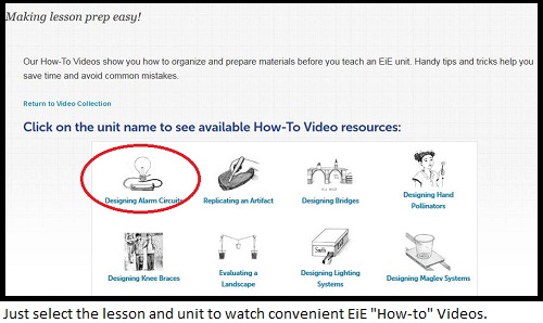 EiE web page_How-to Videos