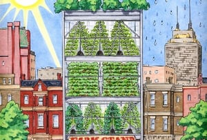 Vertical Farms illustration