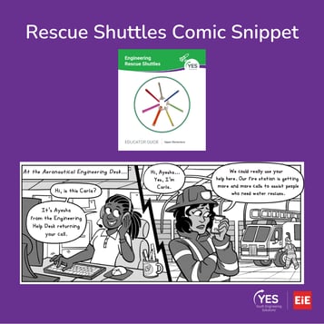 Rescue Shuttles Comic Snippet