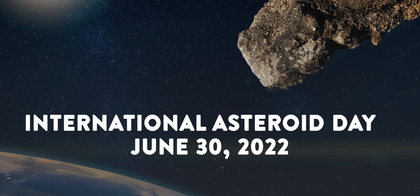 International Asteroid Day Banner