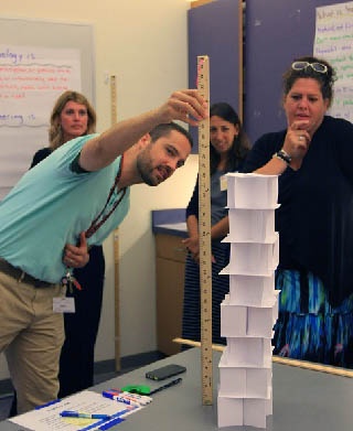 Measuring a tower