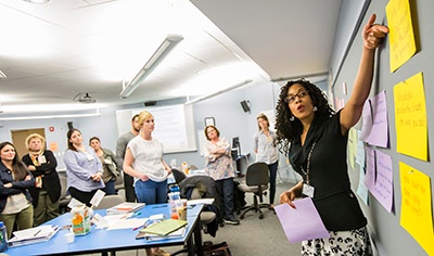 EiE staff teaching